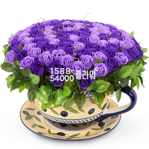 비누꽃_보라(80송이)
